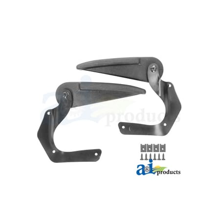 A & I Products Armrest Kit, Black Vinyl 15" x15" x6" A-ARK125